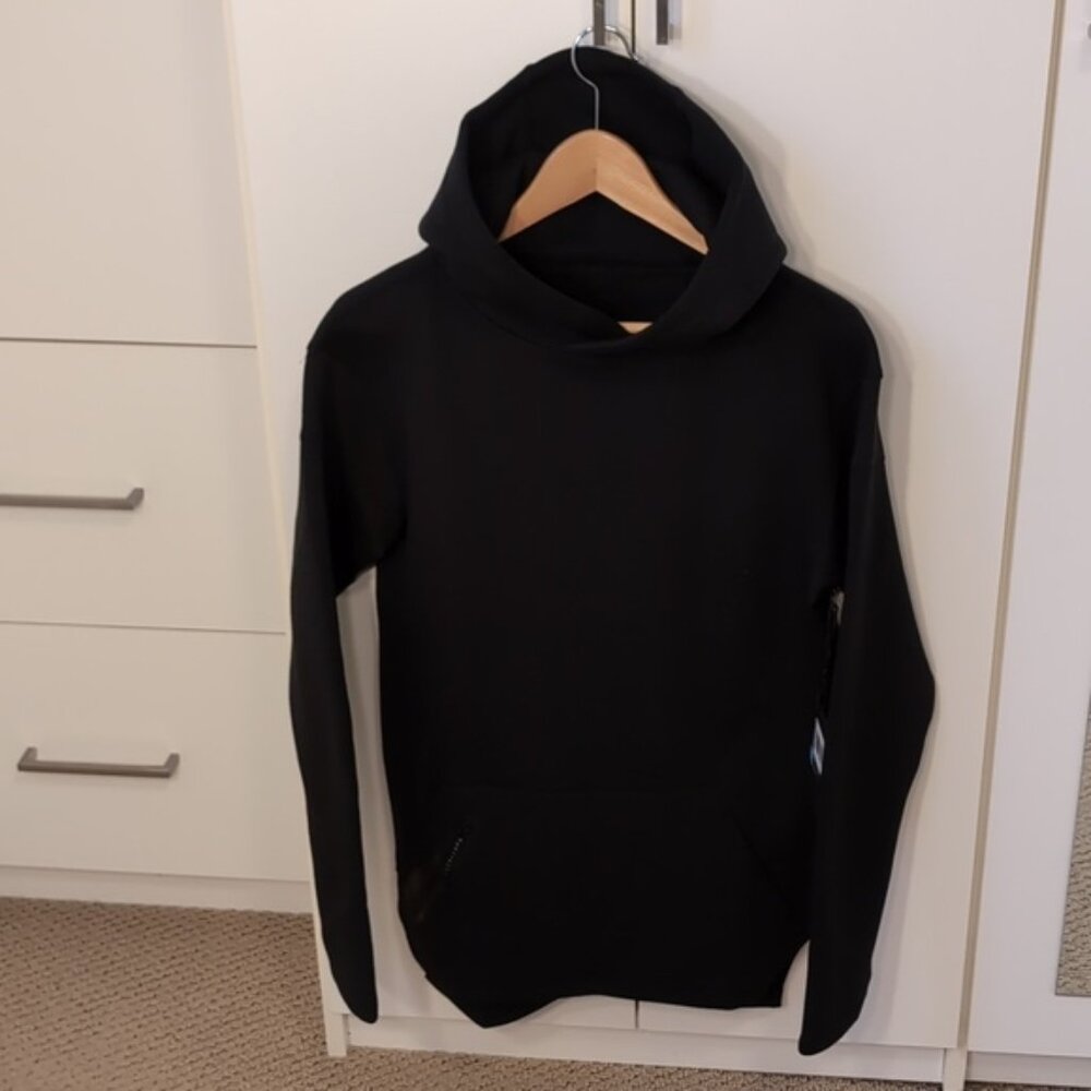 Alphalete NWT ELMTS Fitted Hoodie Black Men's S